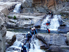 Canyoning sur l'Ardèche