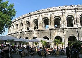 Les arennes de Nîmes